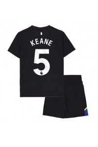 Everton Michael Keane #5 Babyklær Tredje Fotballdrakt til barn 2025-26 Korte ermer (+ Korte bukser)